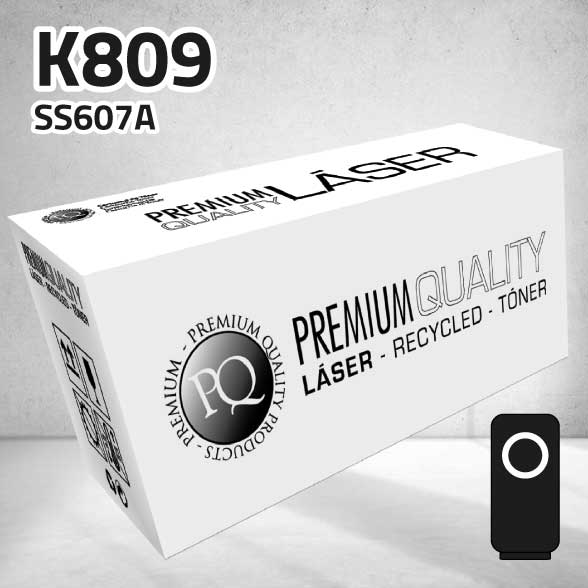 [CLSTK809N] Tóner Samsung K809 (SS607A) negro | 20.000 páginas | compatible