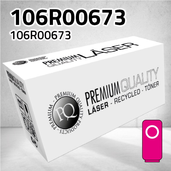 Marca Clone para Xerox 106R00673 Toner Magenta (8.000 Copias)