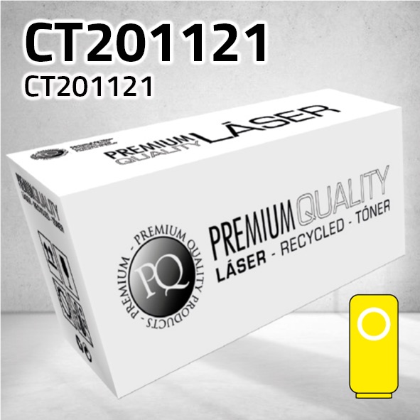 Marca Clone para Xerox CT201121 Toner Amarillo (2.000 Copias)