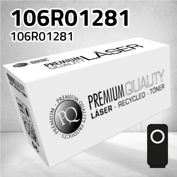 Tóner Xerox 106R01281 negro | 2.000 páginas | compatible