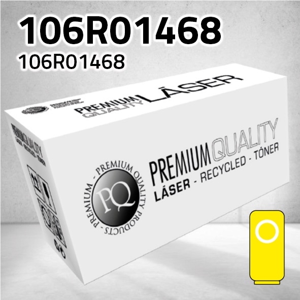 Tóner Xerox 106R01468 TonerAmarillo amarillo | 2.600 páginas | compatible