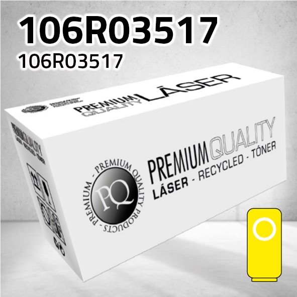Marca Clone para Xerox 106R03517 Kit Toner Amarillo (4.800 Copias)