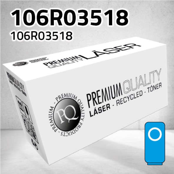 Marca Clone para Xerox 106R03518 Kit Toner Cian (4.800 Copias)