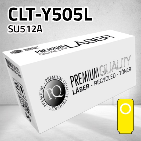 Tóner Samsung CLT-Y505L amarillo | 3.500 páginas | compatible