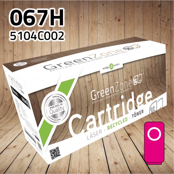 Green Zone para Canon (067H) 5104C002 Magenta (2.350 Copia)