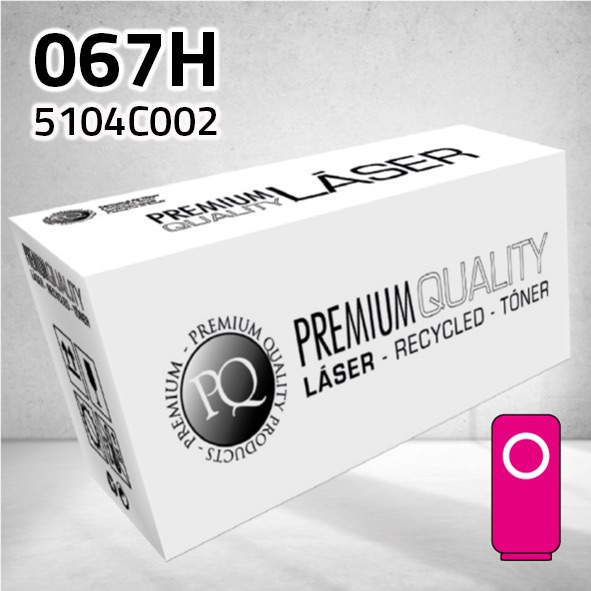 [CLCT067HM] Tóner Canon (067H) 5104C002 magenta | compatible