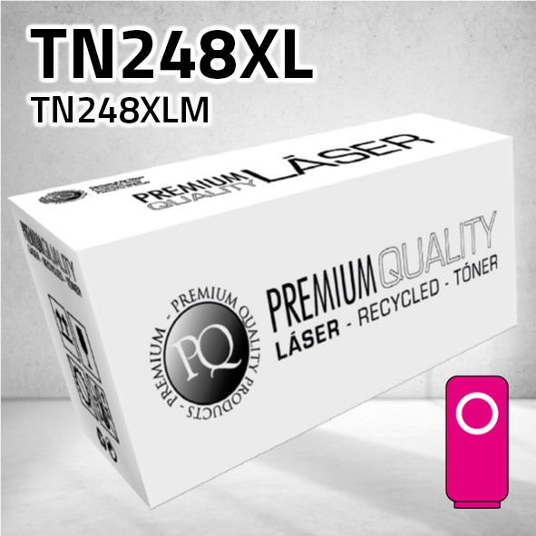 Tóner Brother TN248XLM magenta | 2.300 páginas | compatible