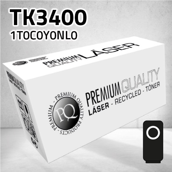 Tóner Kyocera TK3400 negro | 12.500 páginas | compatible