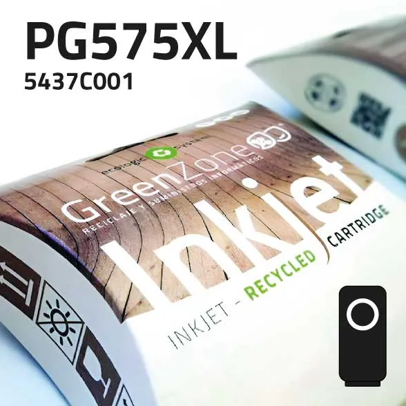 Cartucho Canon PG575XL negro | 15 ml | Green Zone