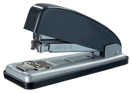 [44795] Petrus 226 Grapadora Metalica - Hasta 30 Hojas - Grapado Cerrado, Abierto y Clavado - Color Gris/Plata 