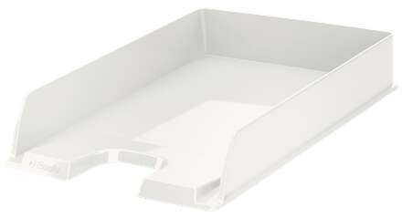 [623608] Esselte Europost Vivida Bandeja Portadocumentos - Formato Vertical - A4 - Espacio para Etiqueta Identificativa - Color Blanco 