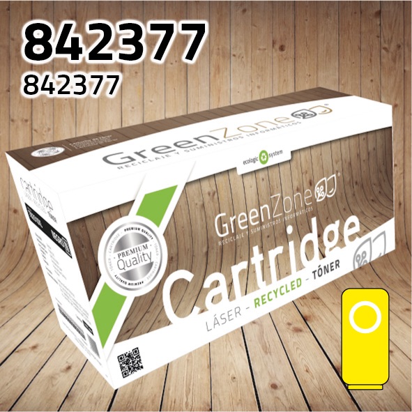 Green Zone para Ricoh MCI400Y (842377) Amarillo (8.000 Copias)