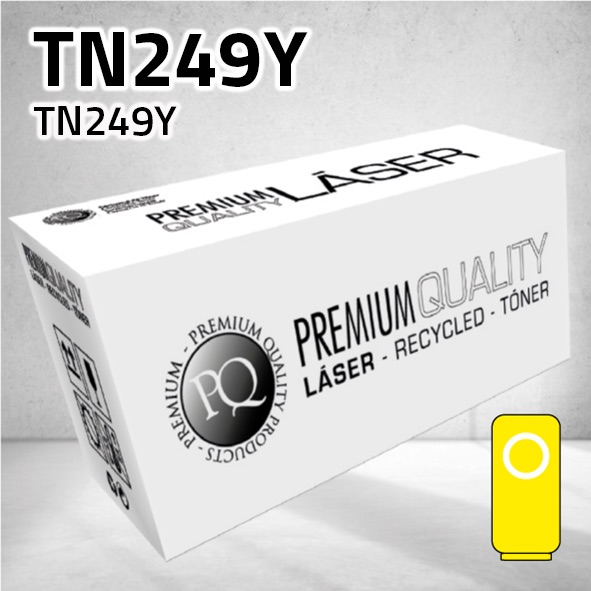 Marca Clone para Brother TN249Y Kit Toner Amarillo (4.000 Copias)