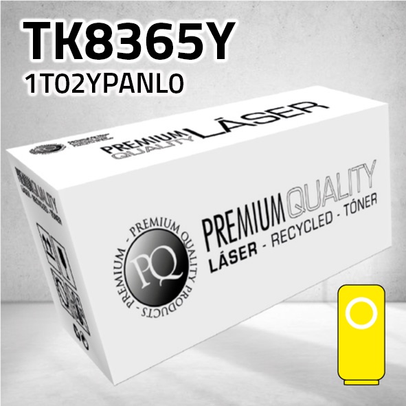 Marca Clone para Kyocera TK8365Y Kit Toner Amarillo (12.000 Copias)