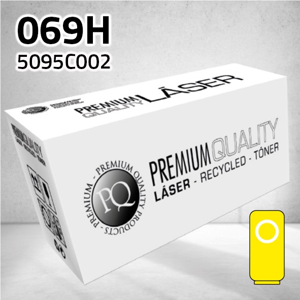 Tóner Canon (069H) 5095C002 amarillo | 5.500 páginas | compatible