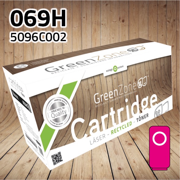 Green Zone para Canon (069H) 5096C002 Magenta (5.500 Copia)