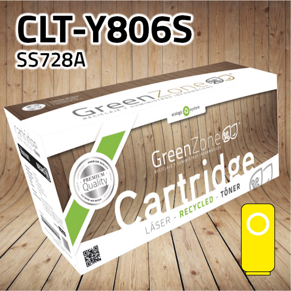 Tóner Samsung CLT-Y806S amarillo | 30.000 páginas | Green Zone