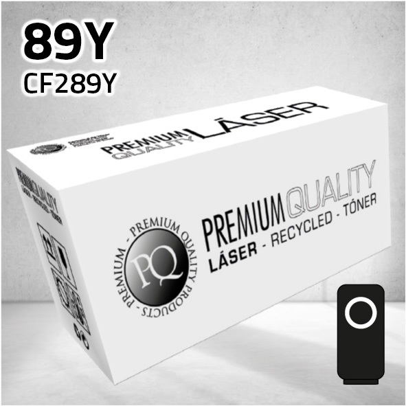 Tóner HP CF289Y (89Y) negro | 20.000 páginas | compatible