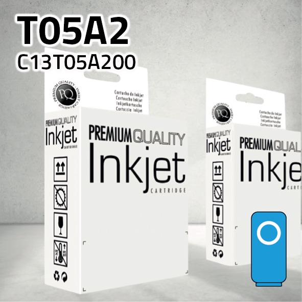 Marca Clone para Epson C13T05A200 (T05A2) Cian (20.000 Copias) Pigmentado
