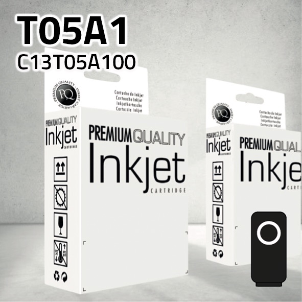 Cartucho Epson C13T05A100 (T05A1) negro pigmentado | 20.000 páginas | compatible