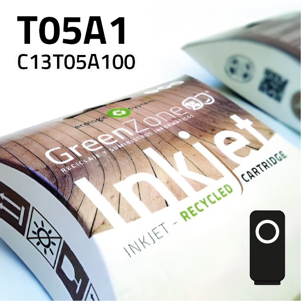 [GECT05A1N] Cartucho Epson C13T05A100 (T05A1) negro pigmentado | 20.000 páginas | Green Zone