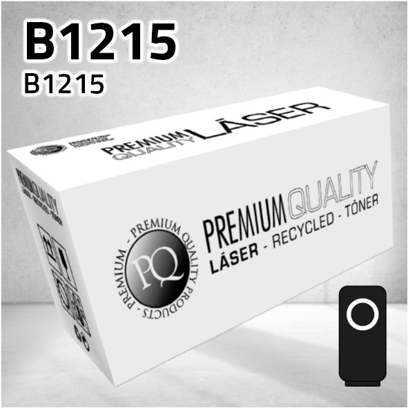 [CLOT1215N] Tóner Olivetti B1215 negro | 35.000 páginas | compatible
