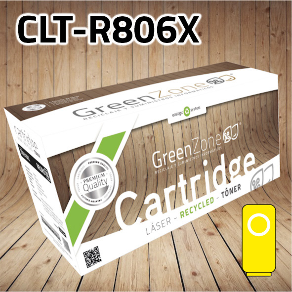Green Zone para Samsung CLT-R806X (SS682A) Tambor Amarillo (170.000 Copias)