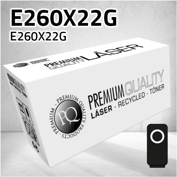 [CLLTE260NO] Tambor Lexmark E260X22G negro | 30.000 páginas | compatible