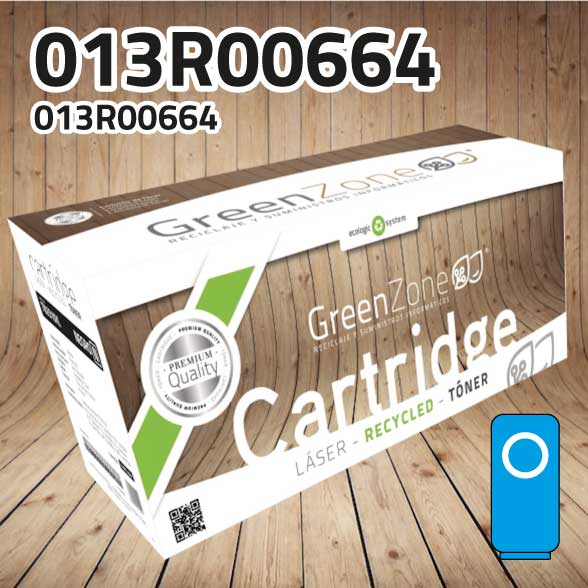 Green Zone para Xerox 013R00664 Kit Tambor Cian (85.000 Copias)