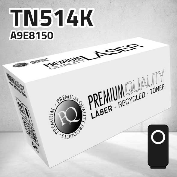 Marca Clone para Konica Minolta TN514K Kit Tóner Negro (28.000 Copias)