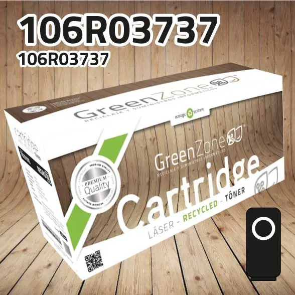 [GXT3737N] Tóner Xerox 106R03737 polimerizado negro | 23.600 páginas | Green Zone