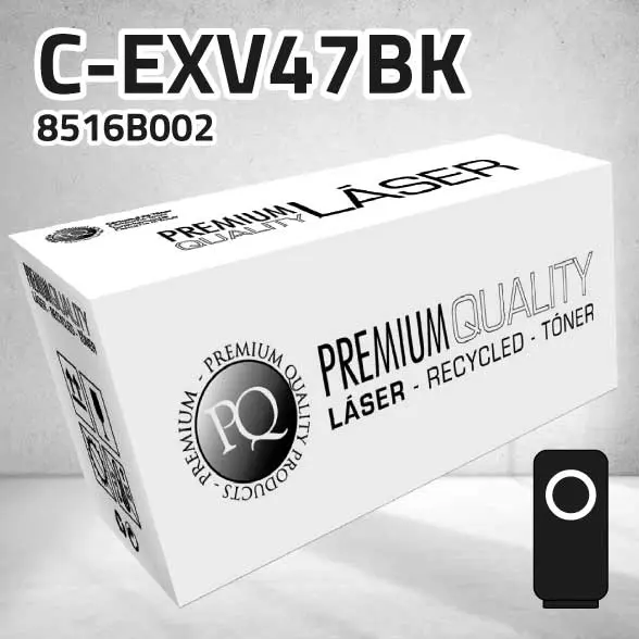 [CLCTCEXV47N] Tóner Canon (C-EXV47BK) 8516B002 negro | 19.000 páginas | compatible
