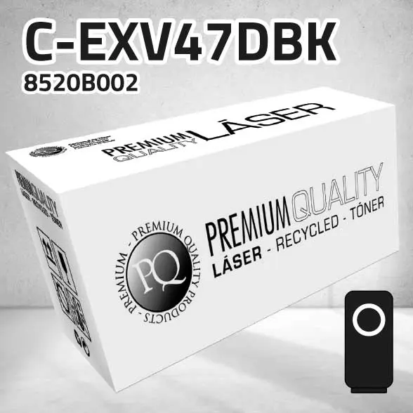 [CLCTCEXV47NO] Tambor Canon (C-EXV47DBK) 8520B002 negro | 39.000 páginas | compatible