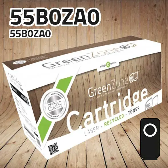[GLTB0ZA0NO] Green Zone para Lexmark 55B0ZA0 Kit Tambor Negro (40.000 Copias)