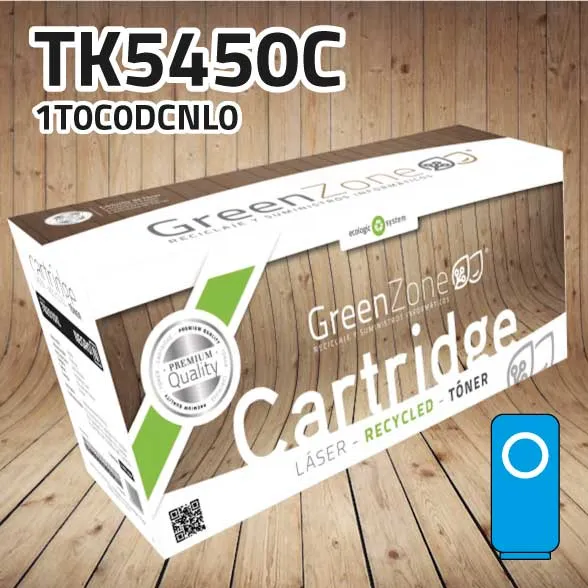 [GKT5450C] Green Zone para Kyocera TK5450C Kit Tóner Cian (3.200 Copias)