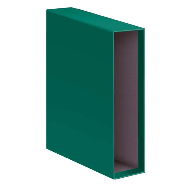 [09082] Dohe Archicolor Funda para Archivador de Palanca - Formato Folio - Carton Forrado - Color Verde
