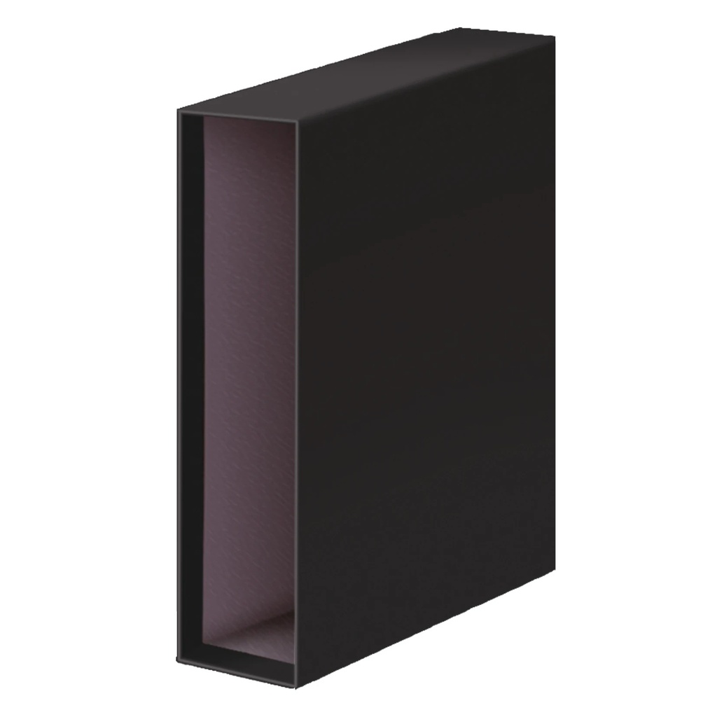 [09083] Dohe Archicolor Funda para Archivador de Palanca - Formato Folio - Carton Forrado - Color Negro