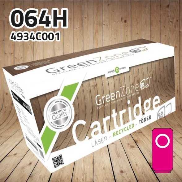 Green Zone para Canon (064H) 4934C001 Magenta (10.400 Copia)