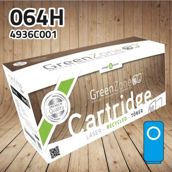 Green Zone para Canon (064H) 4936C001 Cian (10.400 Copias)