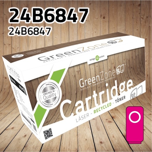 [GLT6847M] Green Zone para Lexmark 24B6847 Kit Toner Magenta (30.000 Copias)