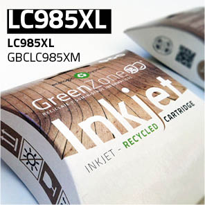[GBCLC985XM] Green Zone para Brother LC985XL Magenta (20.5 ml)