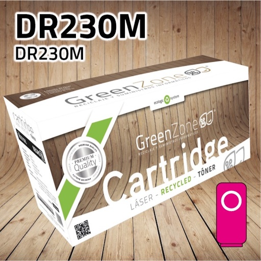 [GBTDR230MO] Green Zone para Brother DR210/ DR230/ DR240/ DR270 kit Tambor Magenta (15.000 Copias)
