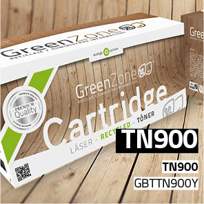 [GBTTN900Y] Green Zone para Brother TN900 Kit Toner Amarillo (6.000 Copias)