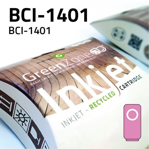 [GCCBCI1401LM] Green Zone para Canon BCI-1401 Light Magenta (130 ml)