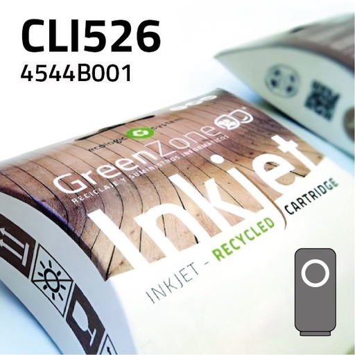 [GCCCLI526G] Green Zone para Canon CLI526GY Gris (11 ml)