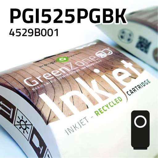 [GCCPGI525N] Green Zone para Canon PGI525PGBK Negro (21 ml)