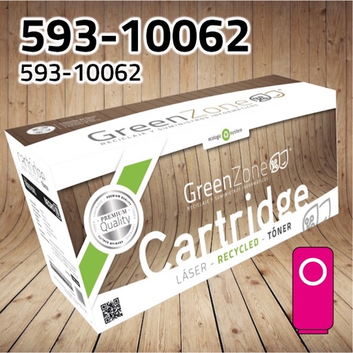 [GDT0062M] Green Zone para Dell 593-10062 Kit Toner Magenta (4.000 Copias)