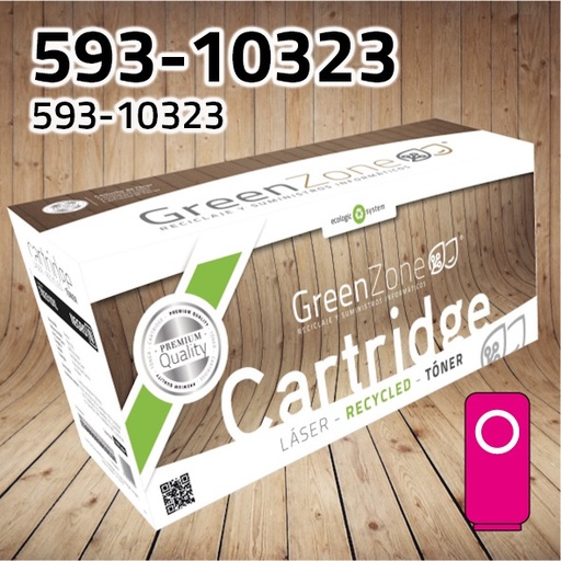 [GDT0323M] Green Zone para Dell 593-10323 Kit Toner Magenta (2.500 Copias)