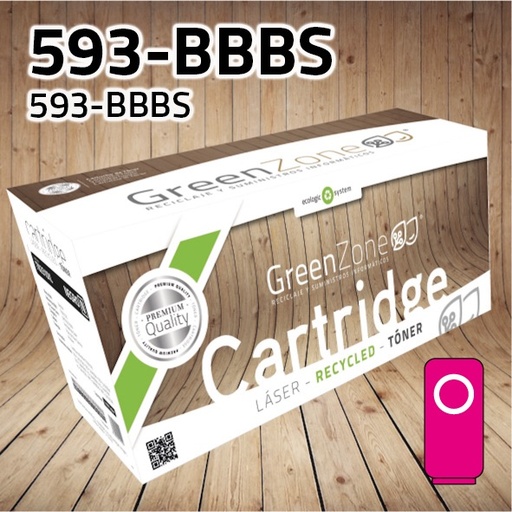 [GDTBBBSM] Green Zone para Dell 593-BBBS Kit Toner Magenta (4.000 Copias)