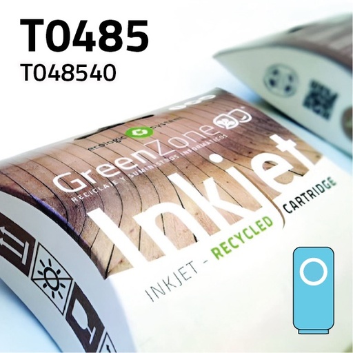 [GECT048LC] Green Zone para Epson T048540 Light Cian (17 ml)